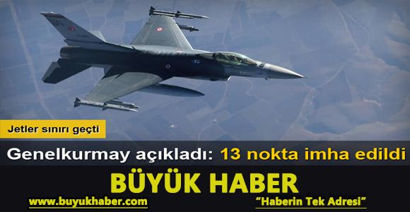 Kuzey Irak'a hava operasyonu