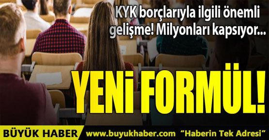 KYK borçlarıyla ilgili önemli gelişme