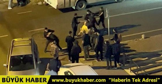 Laf atma tartışması tekmeli yumruklu kavgaya dönüştü