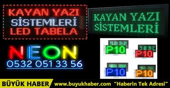 Led Tabela - 0532 051 33 56