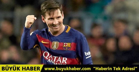 Lionel Messi yine rekor kırdı!