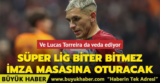 Lucas Torreira da veda ediyor