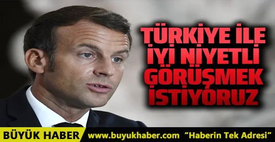 Macron ağız değiştirdi