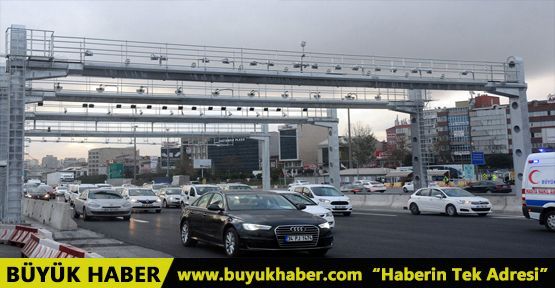 Mahmutbey Gişeleri'nde yıkım çalışmaları sürüyor
