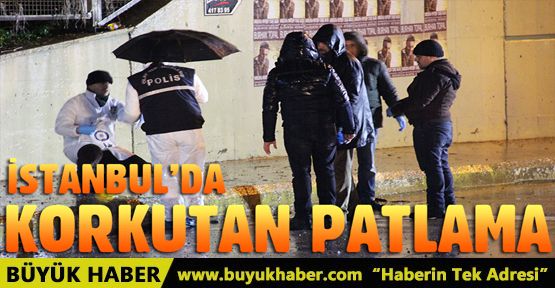 Maltepe'de patlama