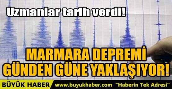 MARMARA DEPREMİ GÜNDEN GÜNE YAKLAŞIYOR