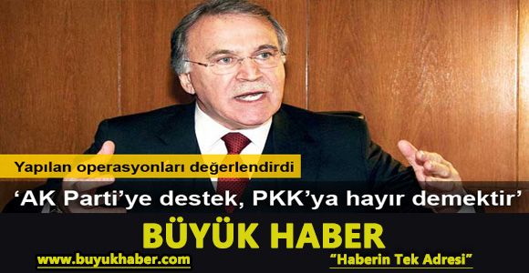 Mehmet Ali Şahin'den operasyon değerlendirmesi