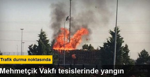 Mehmetçik Vakfı tesislerinde yangın