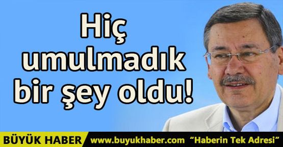 Melih Gökçek'e sürpriz destek