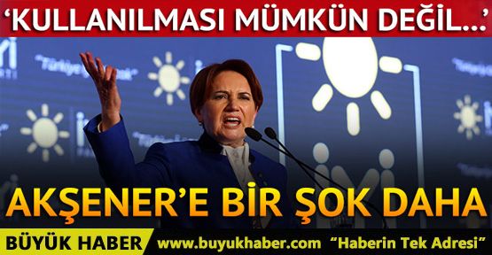 Meral Akşener'in partisinin 'İyi gelecek' sloganına patent engeli