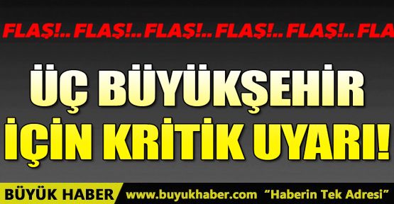 Meteoroloji ayrı ayrı uyardı