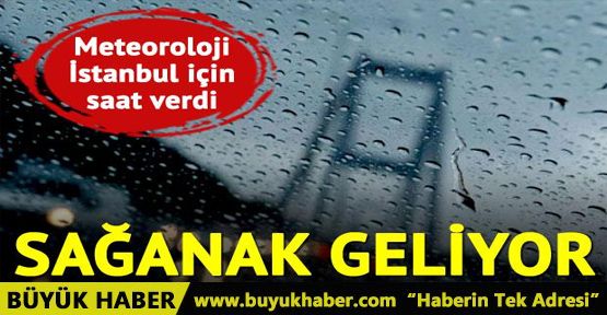 Meteoroloji uyardı! İstanbullular bu akşama dikkat