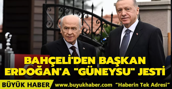 MHP Genel Başkanı Bahçeli'den Başkan Erdoğan'a 