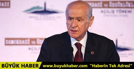 MHP Lideri Bahçeli: Demokrasi milliyetçiliğin ikiz kardeşidir