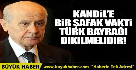 MHP lideri Devlet Bahçeli ateş püskürdü! Hainlerin kafaları kopartılacaktır