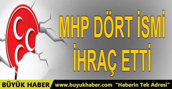 MHP'de 4 milletvekili parti üyeliğinden kesin olarak çıkarıldı