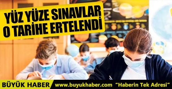 Milli Eğitim Bakanlığı'ndan sınav açıklaması! Hepsi ertelendi