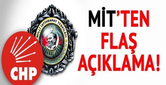  MİT'ten son dakika açıklaması