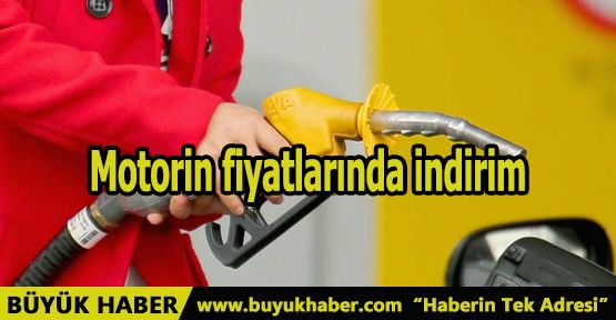 Motorin fiyatlarında indirim