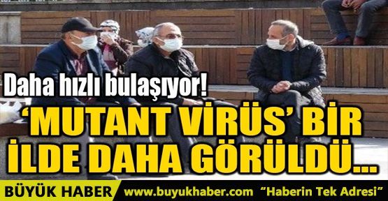 MUTANT VİRÜS’ BİR İLDE DAHA GÖRÜLDÜ