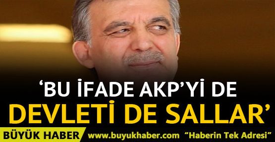 Müyesser Yıldız yazdı: Bu ifade AKP'yi de devleti de sallar