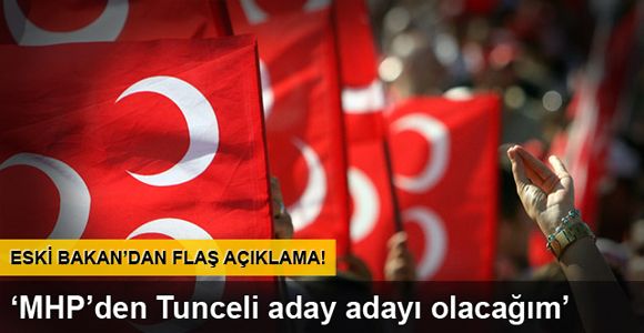 Namık Kemal Zeybek: MHP'den Tunceli aday adayı olacağım