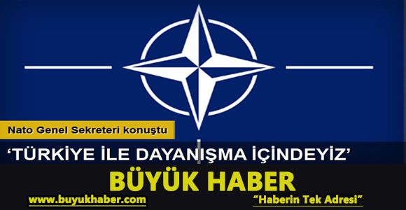 NATO'dan 'Türkiye' açıklaması