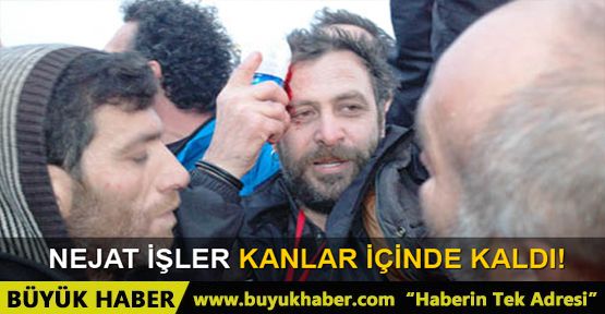 Nejat İşler kanlar içinde şampiyonluğu kutladı!