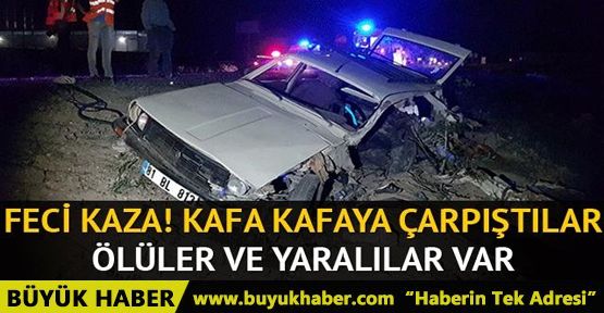 Niğde'de feci kaza: 4 ölü, 8 yaralı