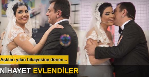 Nihayet evlendiler