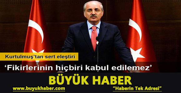 Numan Kurtulmuş'tan önemli açıklamalar