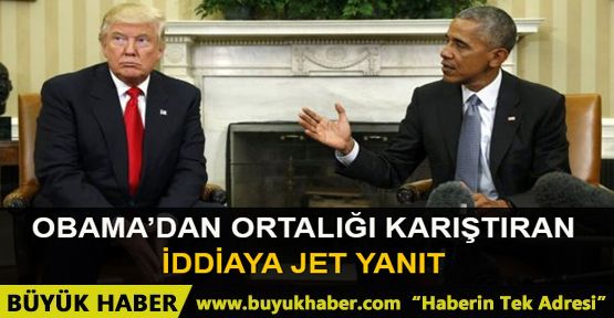 Obama, Trump'ın telefonlarını dinlediği yönündeki iddiaları reddetti