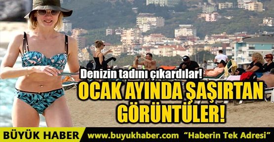 OCAK AYINDA ŞAŞIRTAN GÖRÜNTÜLER!