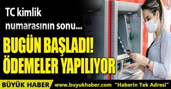 Paralar hesaplara yatırılmaya başladı