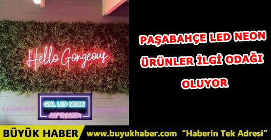 Paşabahçe Led neon