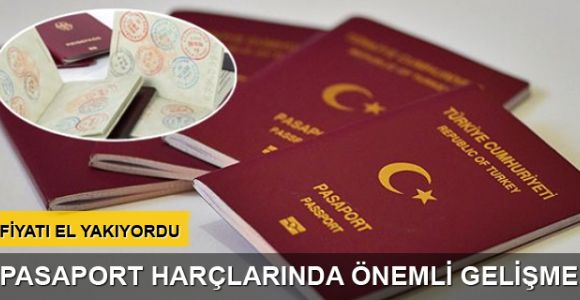 Pasaport harçları için kanun teklifi