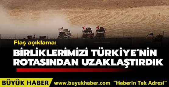 Pentagon: Birliklerimizi Türk askeri harekatının rotasından uzaklaştırdık
