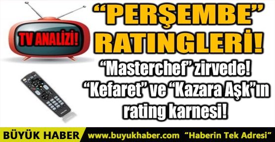 “PERŞEMBE” RATINGLERİ!