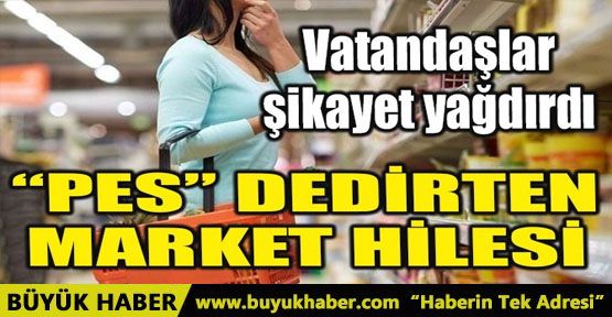 PES DEDİRTEN MARKET HİLESİ