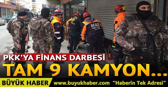 PKK'ya finans darbesi