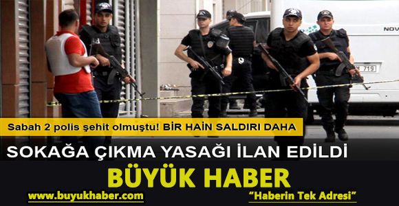 Polise roketli saldırı: 2 şehit