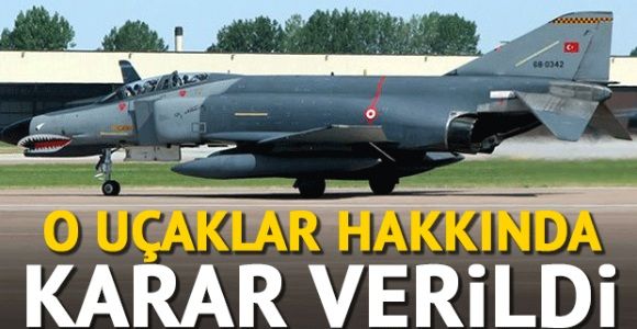 RF-4E'ler hizmetten kalkıyor