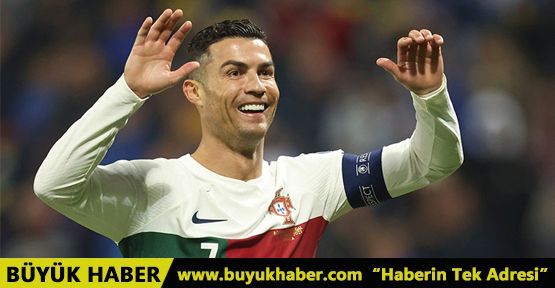 Ronaldo bir ilki daha başardı