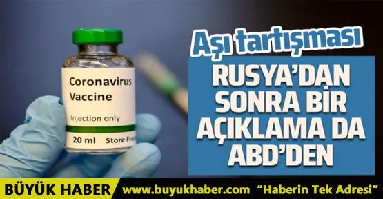 Rusya'nın ardından ABD'den de aşı açıklaması geldi!