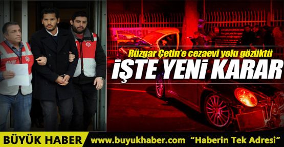 Rüzgar Çetin'e  yine cezaevi yolu