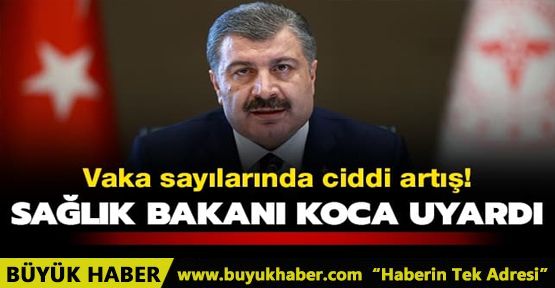 Sağlık Bakanı Koca, koronavirüste son durumu açıkladı