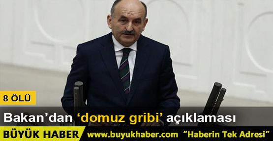 Sağlık Bakanı Müezzinoğlu'ndan 'domuz gribi' açıklaması