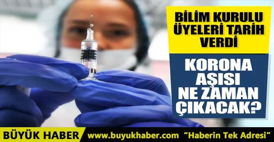 Sağlık Bakanlığı Bilim Kurulu üyeleri tarih verdi! Koronavirüs aşısı ne zaman çıkacak?