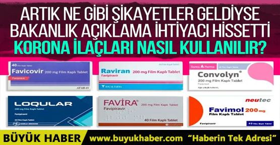 Sağlık Bakanlığı koronavirüs ilaçlarının kullanımına ilişkin broşür hazırladı