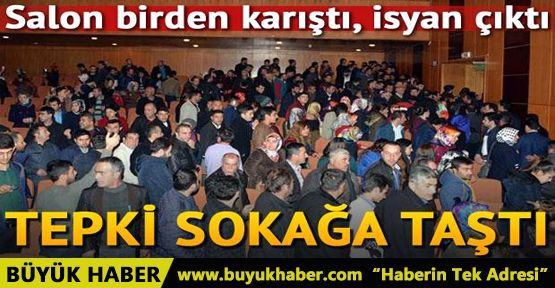 Salon birden karıştı, isyan çıktı... Tepki sokağa taştı